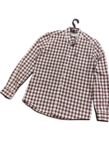 Barbour Barbour Checkered Tailored Fit Button Up Shirt Size M Size US M / EU 48-50 / 2 - 1 Thumbnail