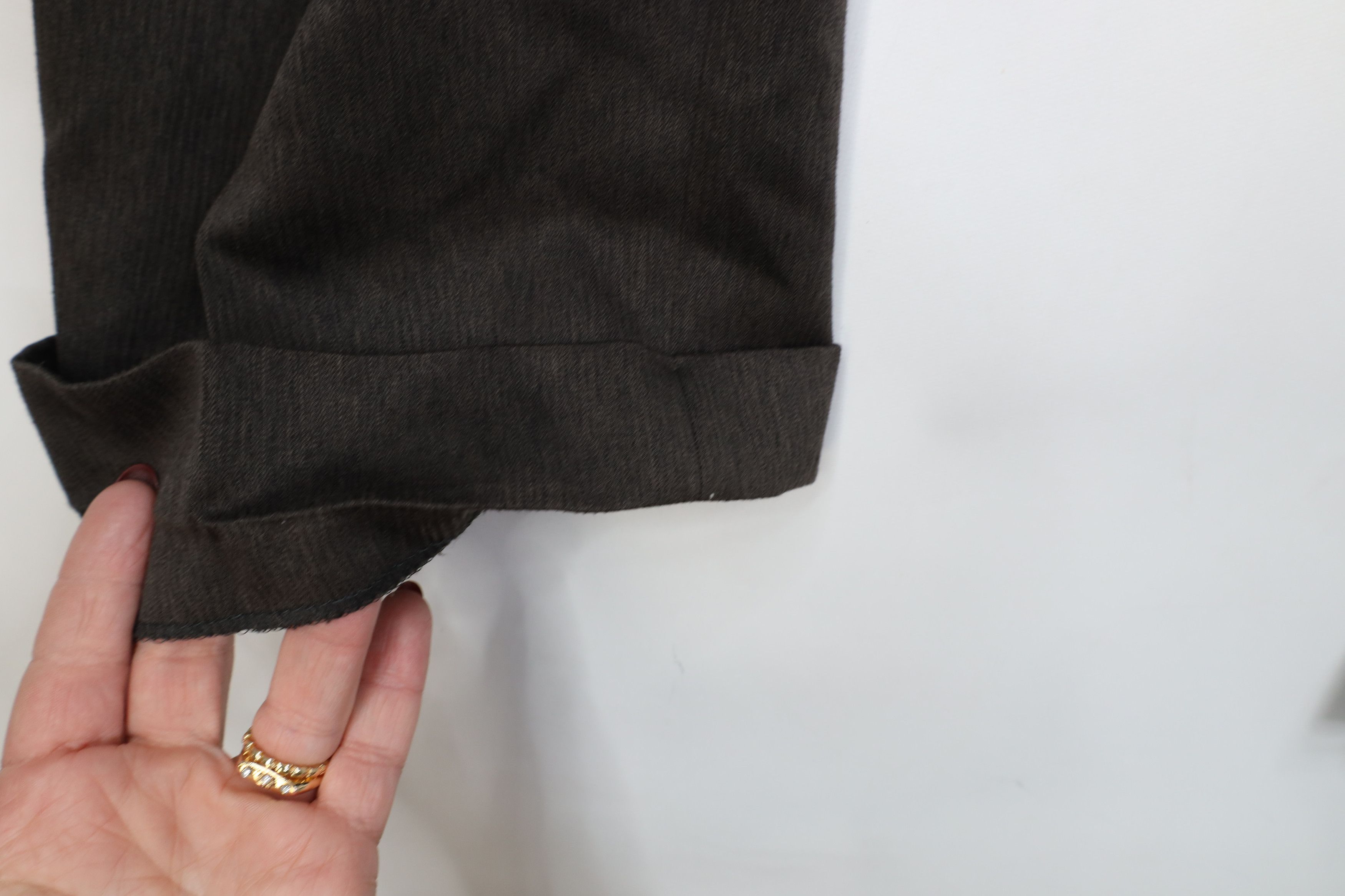 Vintage Vintage 90s Streetwear Knit Wide Leg Chino Pants Brown Size US 34 / EU 50 - 6 Thumbnail