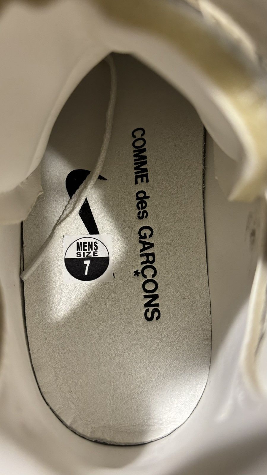 Comme des Garcons × Nike Comme Des Garçons Nike Air Force 1 Mid Size US 7 / EU 40 - 12 Thumbnail