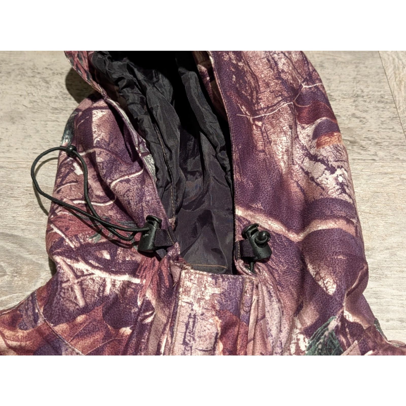 Realtree 10X Jacket Mens L Camouflage Hooded Full Zip Hunting Realtree AP Storm Flap Coat Size US L / EU 52-54 / 3 - 7 Thumbnail