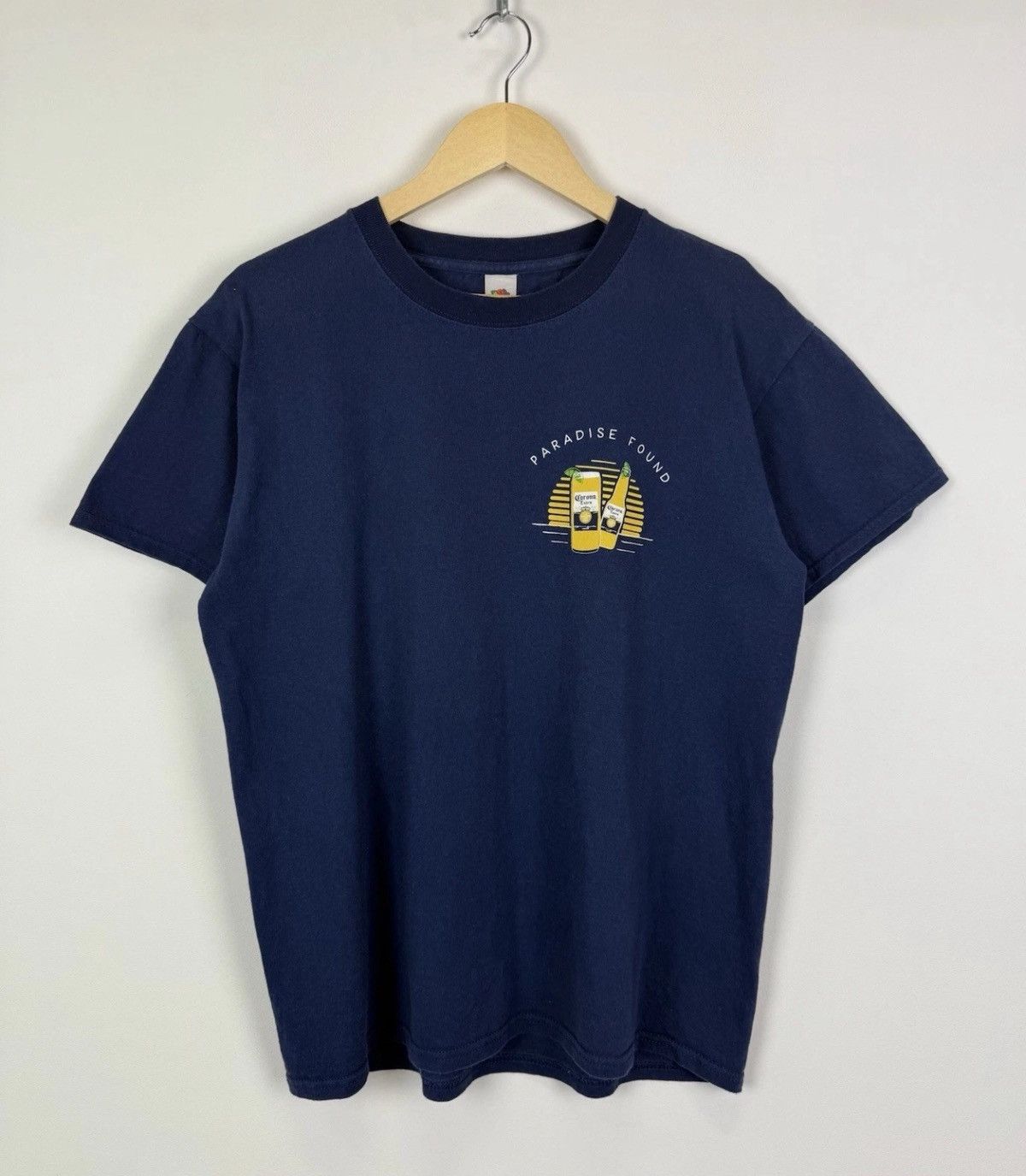 Vintage Corona Extra Paradise Found T-Shirt Short Sleeve Beer Logo Size US M / EU 48-50 / 2 - 1 Thumbnail