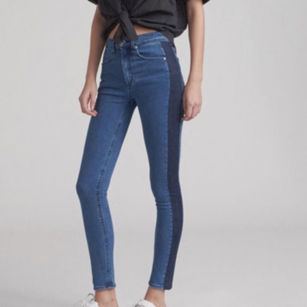 Rag & Bone rag & bone l Maxie High Rise Jean In Double Indigo Size 27 Size 27" / US 4 / IT 40 - 11 Thumbnail