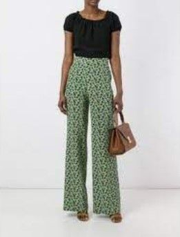 Etro ETRO floral print silk trousers. Size 40IT. Size 27" / US 4 / IT 40 - 1 Thumbnail