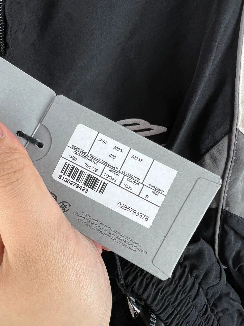 Balenciaga Balenciaga new black retro striped coach jacket-2506 Size US S / EU 44-46 / 1 - 5 Thumbnail