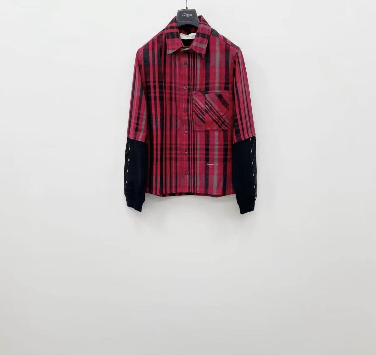 Off-White OFF-WHITE Paneled Jacket J30 Size US S / EU 44-46 / 1 - 1 Thumbnail