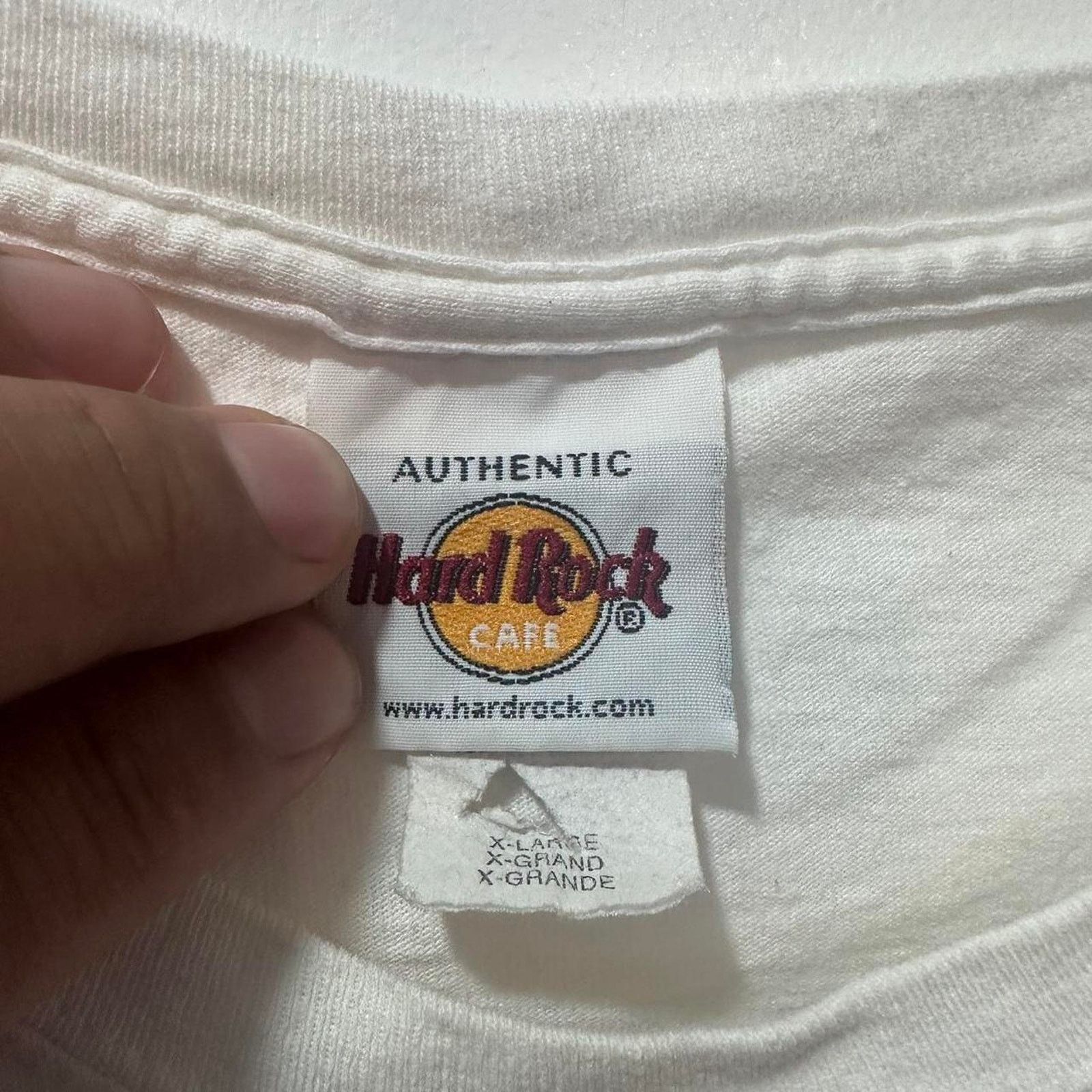 Hard Rock Cafe Hard Rock Cafe New York White Size XL Size US XL / EU 56 / 4 - 2 Thumbnail
