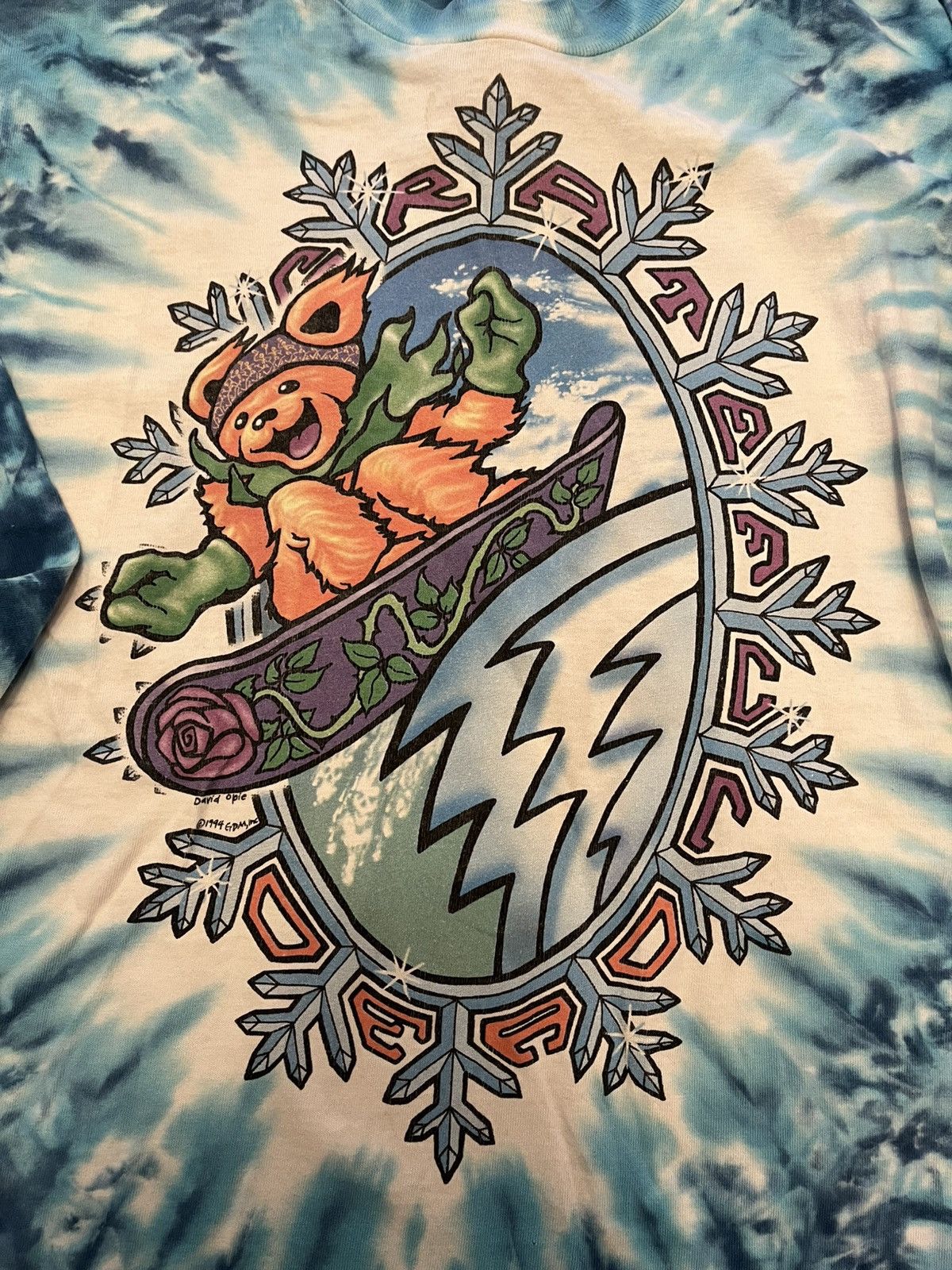 Grateful Dead × Liquid Blue Vintage 1994 Grateful Dead David Opie Snowboard Ski Bear Size US XL / EU 56 / 4 - 2 Thumbnail