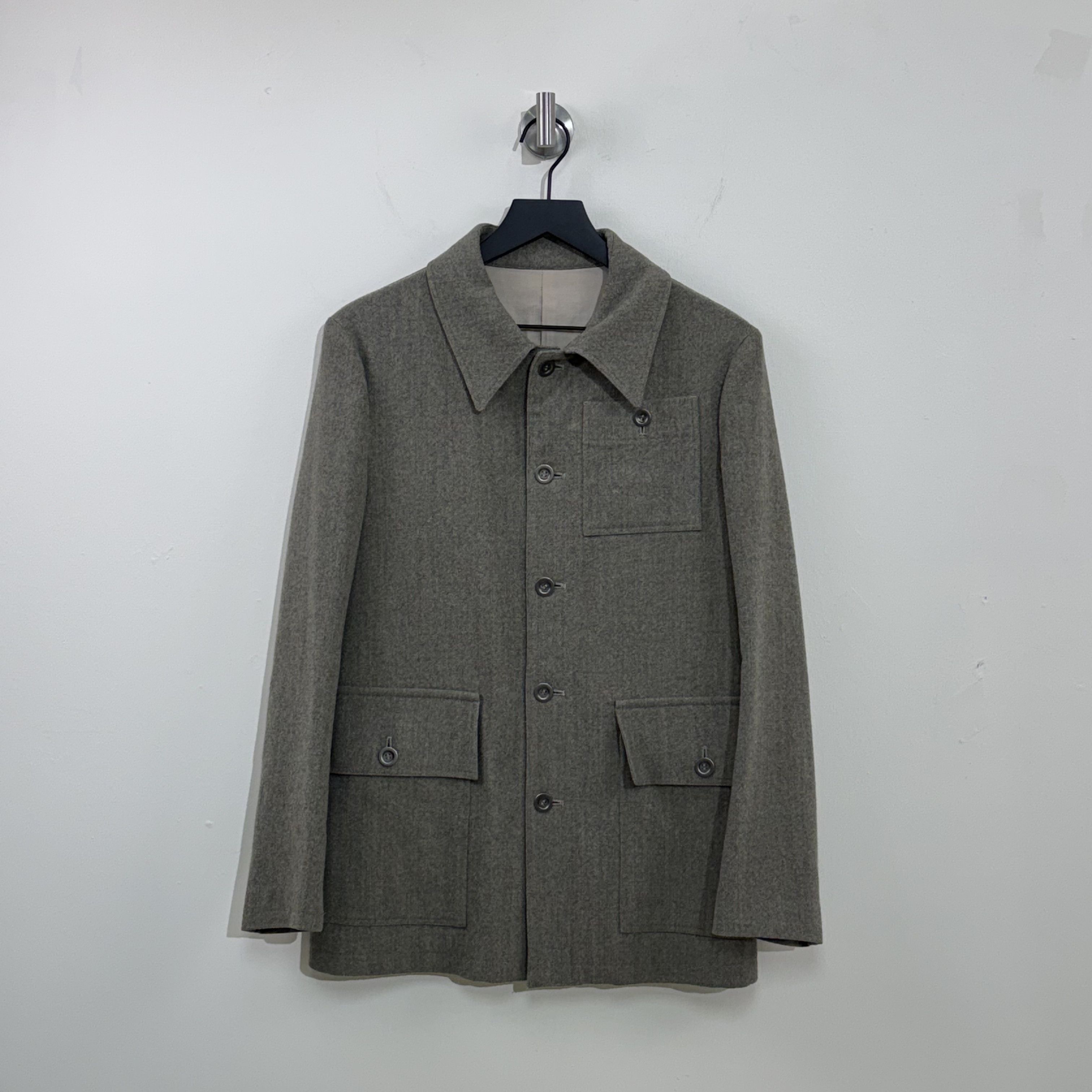 Y's Y’s Red Label 2006AW Wool Coverall Coat Size US M / EU 48-50 / 2 - 1 Thumbnail