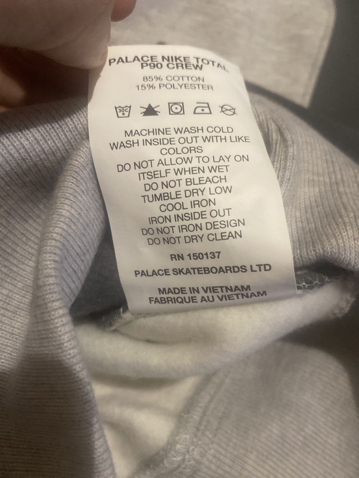 Palace Palace Nike Total P90 Crew XL Size US XL / EU 56 / 4 - 8 Thumbnail