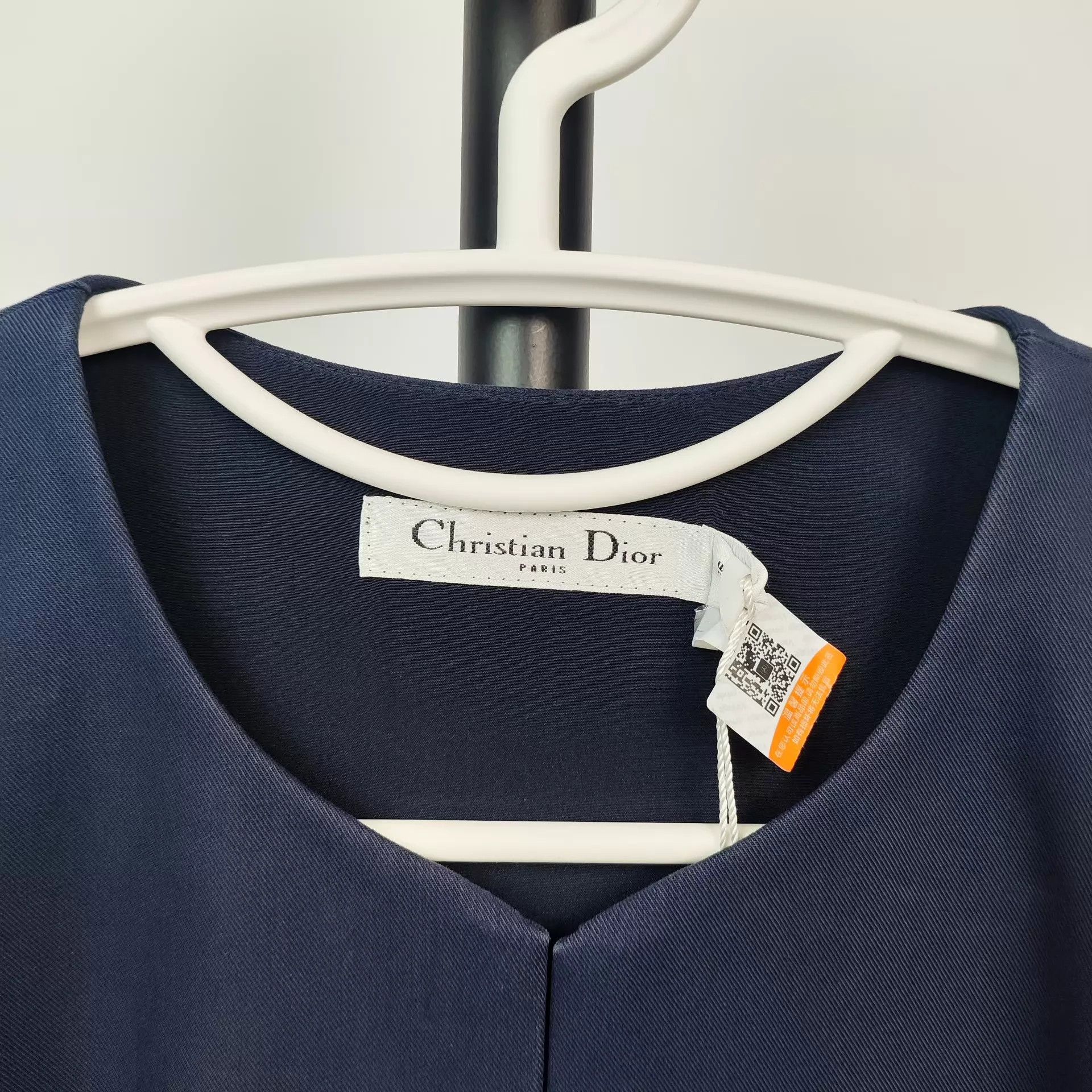 Dior Dior cotton dress blue size 36 Size XS / US 0-2 / IT 36-38 - 4 Thumbnail