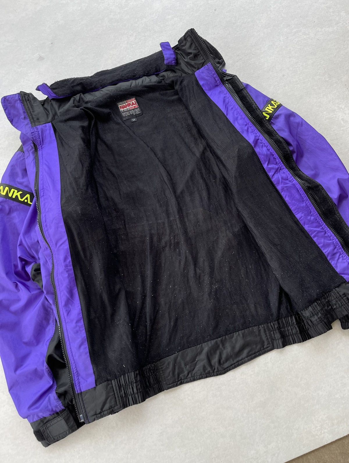 Sports Specialties 🔥VINTAGE NANKAI PRO RACING LOGO BOMBER JACKET Size US L / EU 52-54 / 3 - 8 Thumbnail
