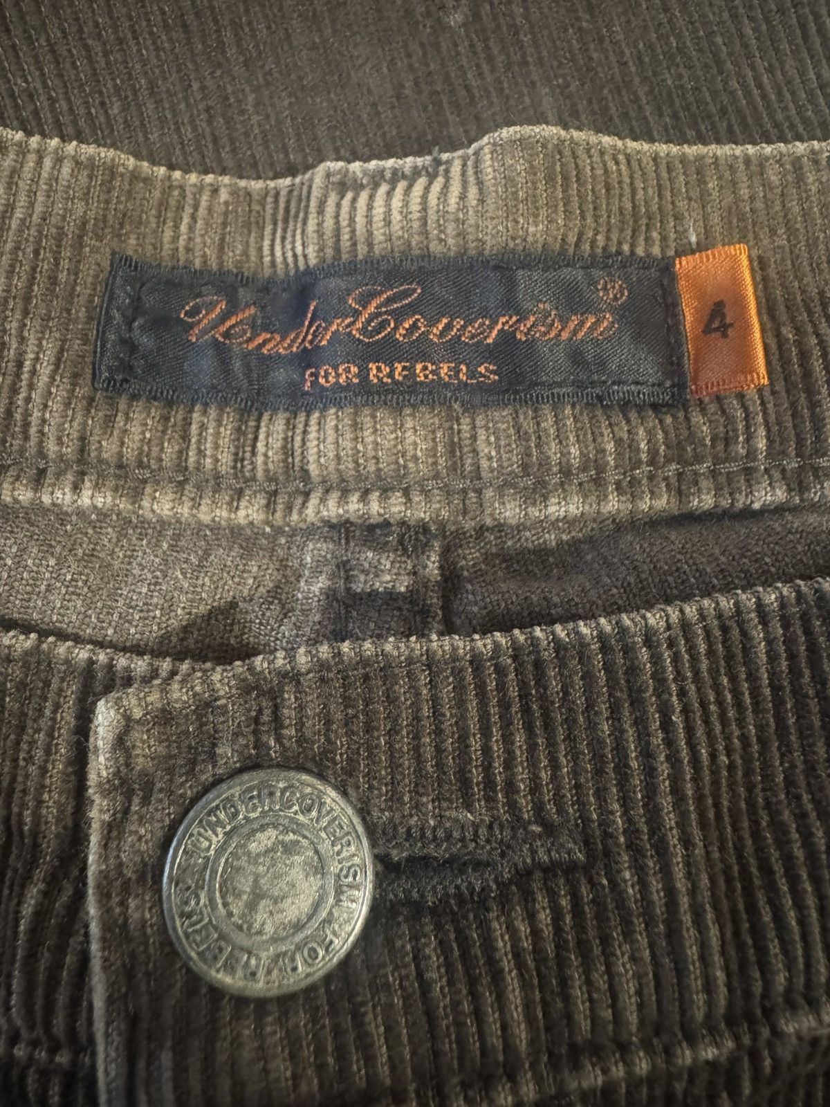 Undercover Undercover SS06 corduroy bug denim Size US 34 / EU 50 - 3 Thumbnail