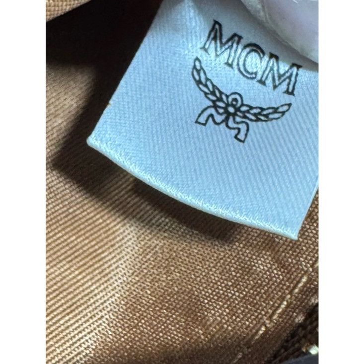 MCM MCM Tracy Crossbody Bag Visetos Cognac Size ONE SIZE - 7 Thumbnail