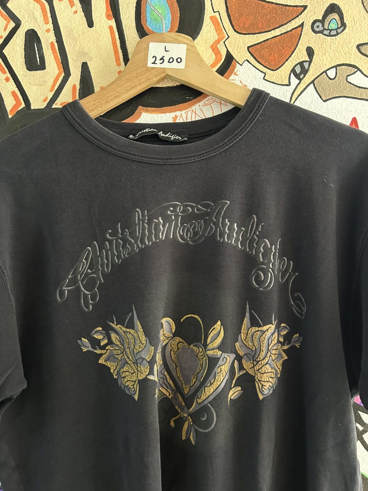 Christian Audigier × Vintage Christian Audigier Tee Size US L / EU 52-54 / 3 - 3 Thumbnail