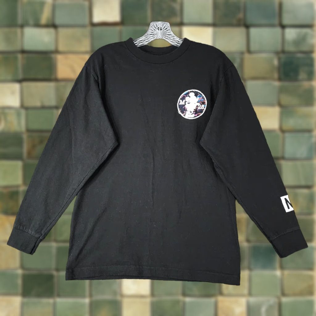 Disney Disney Neff Mens Black Long Sleeve Mickey Mouse Graphic Tee Size M Size US M / EU 48-50 / 2 - 1 Thumbnail