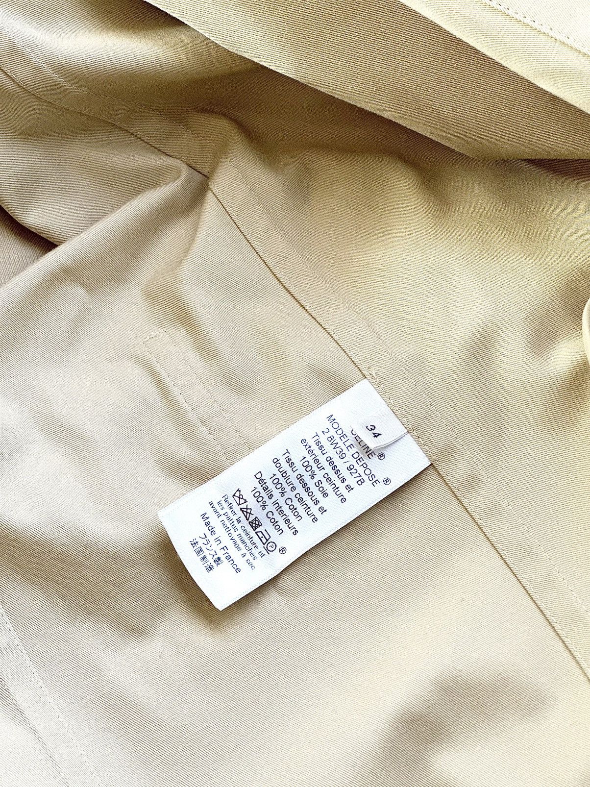 Celine Céline Phoebe Philo era double layered trend coat Size XS / US 0-2 / IT 36-38 - 5 Thumbnail