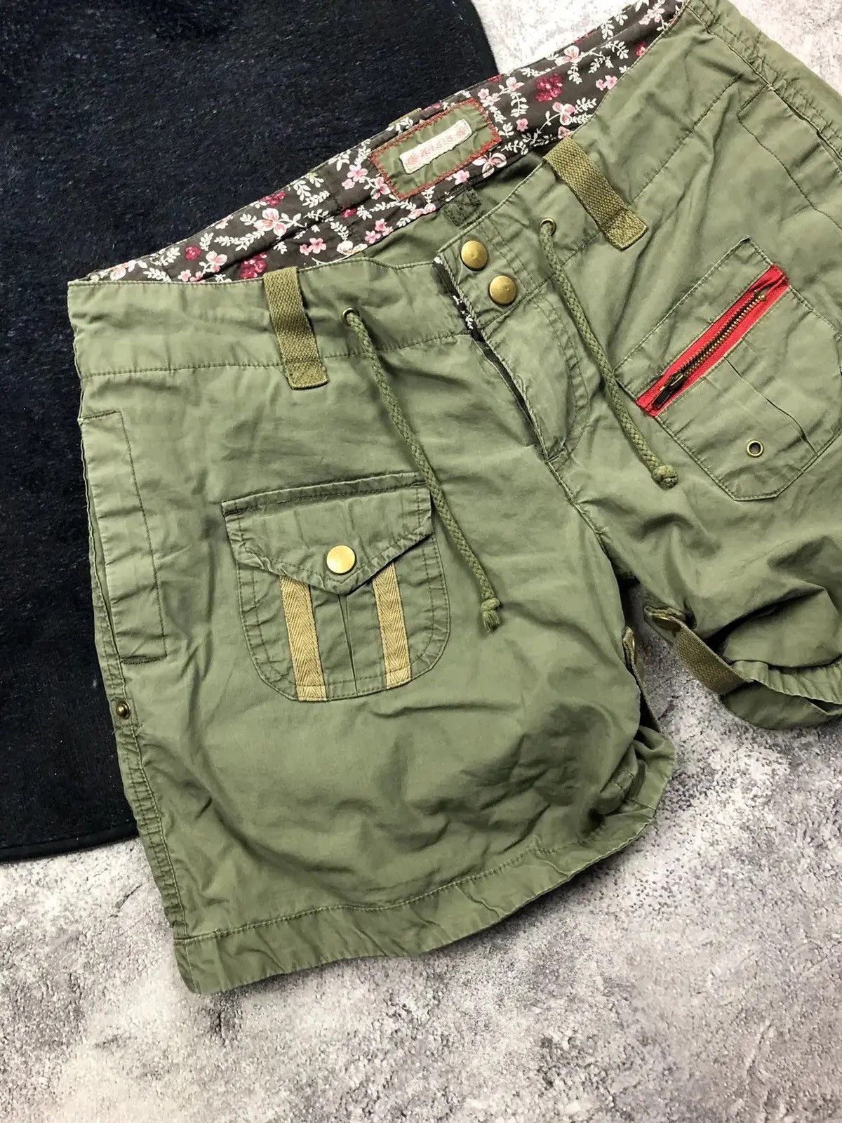 Pepe Jeans PEPE JEANS Vintage Streetwear Avantgarde Multi-pocket Y2k Size 28" / US 6 / IT 42 - 4 Thumbnail