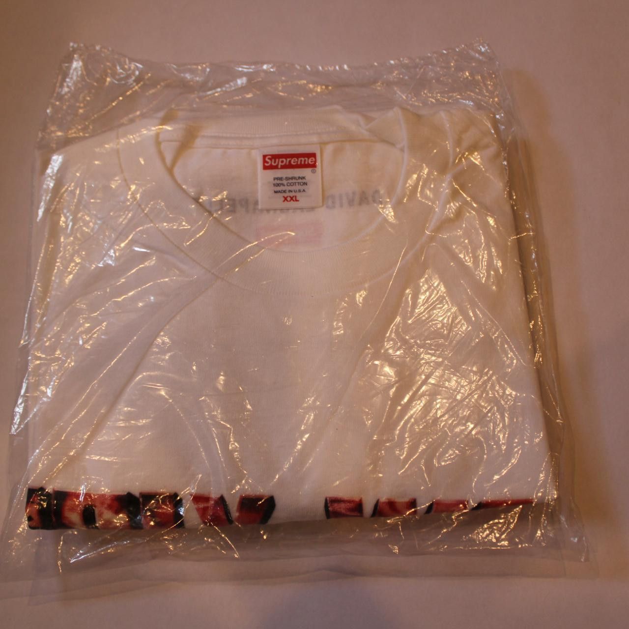 Supreme Supreme Holy War Tee - White Size US XXL / EU 58 / 5 - 5 Thumbnail
