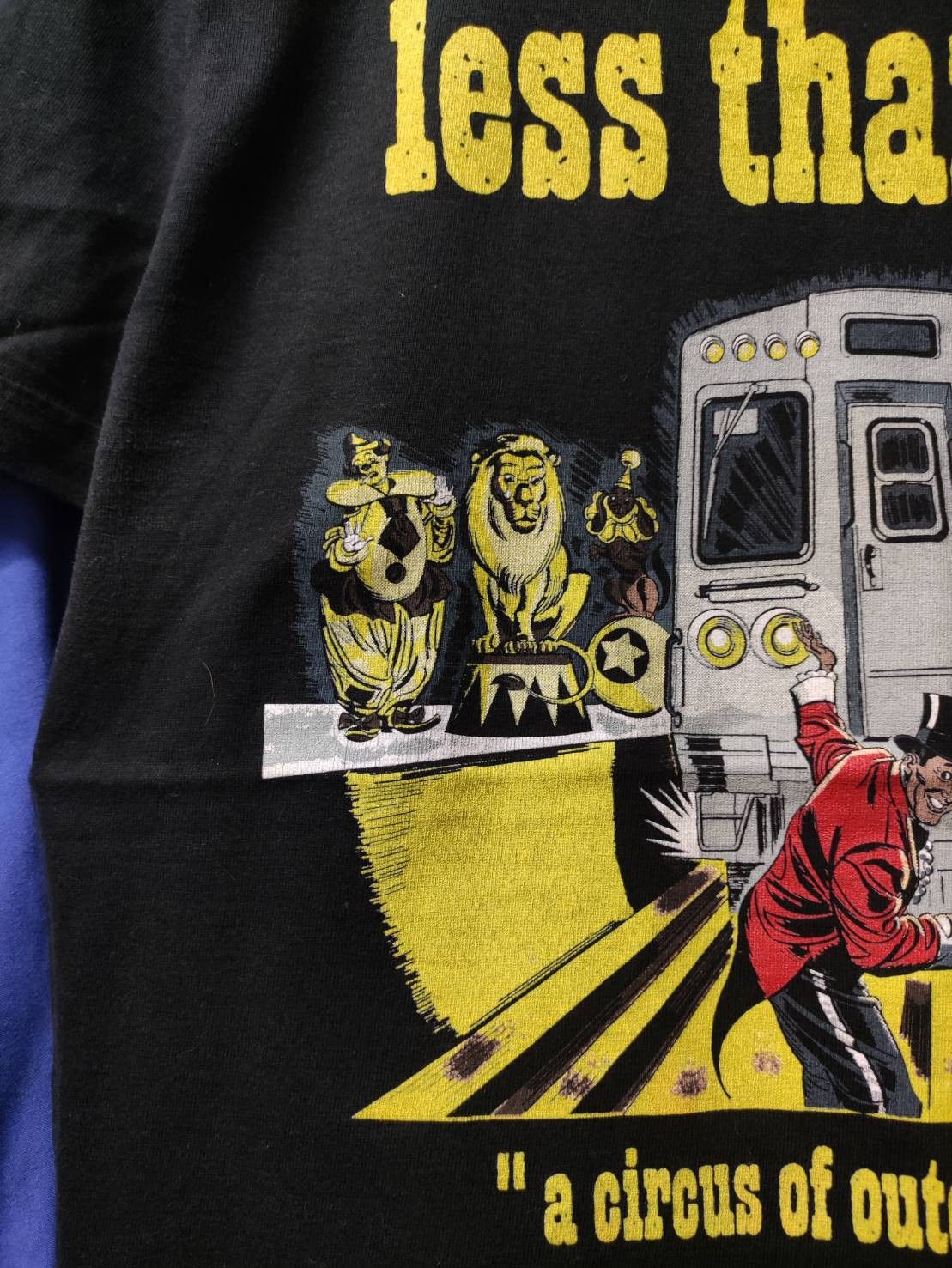Band Tees Vtg 00's Less Than Jake A Circus of Idiots and Outcasts Tour Size US L / EU 52-54 / 3 - 4 Thumbnail