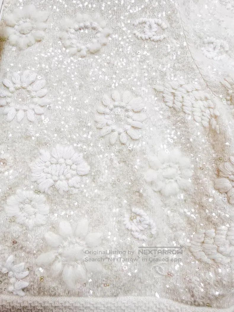 Chanel Chanel Sequin embroidery cardigan coat Size XS / US 0-2 / IT 36-38 - 5 Thumbnail