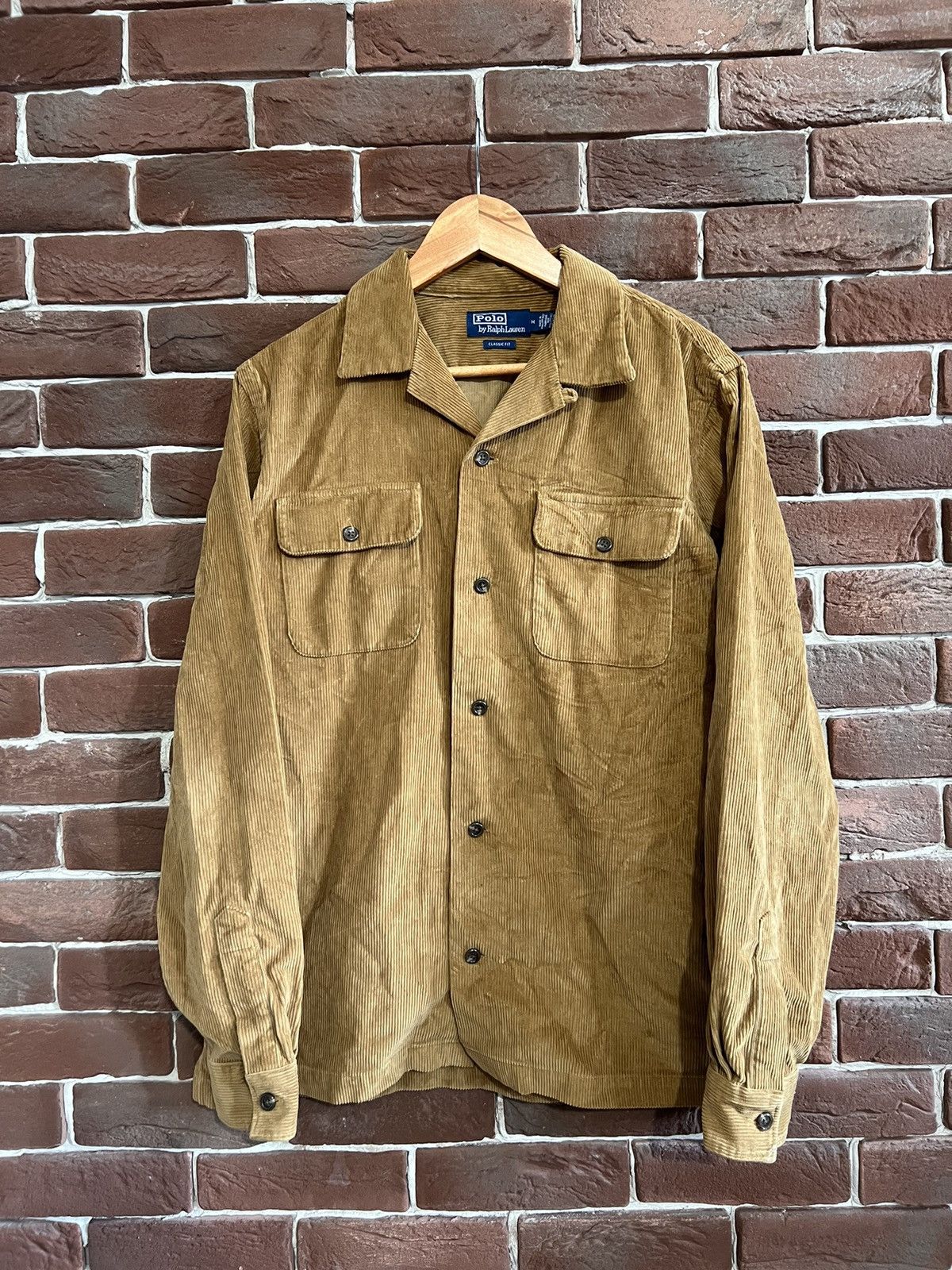 Ralph Lauren Polo Ralph Lauren Corduroy Button Up Shirt New Collection M Size US M / EU 48-50 / 2 - 1 Thumbnail