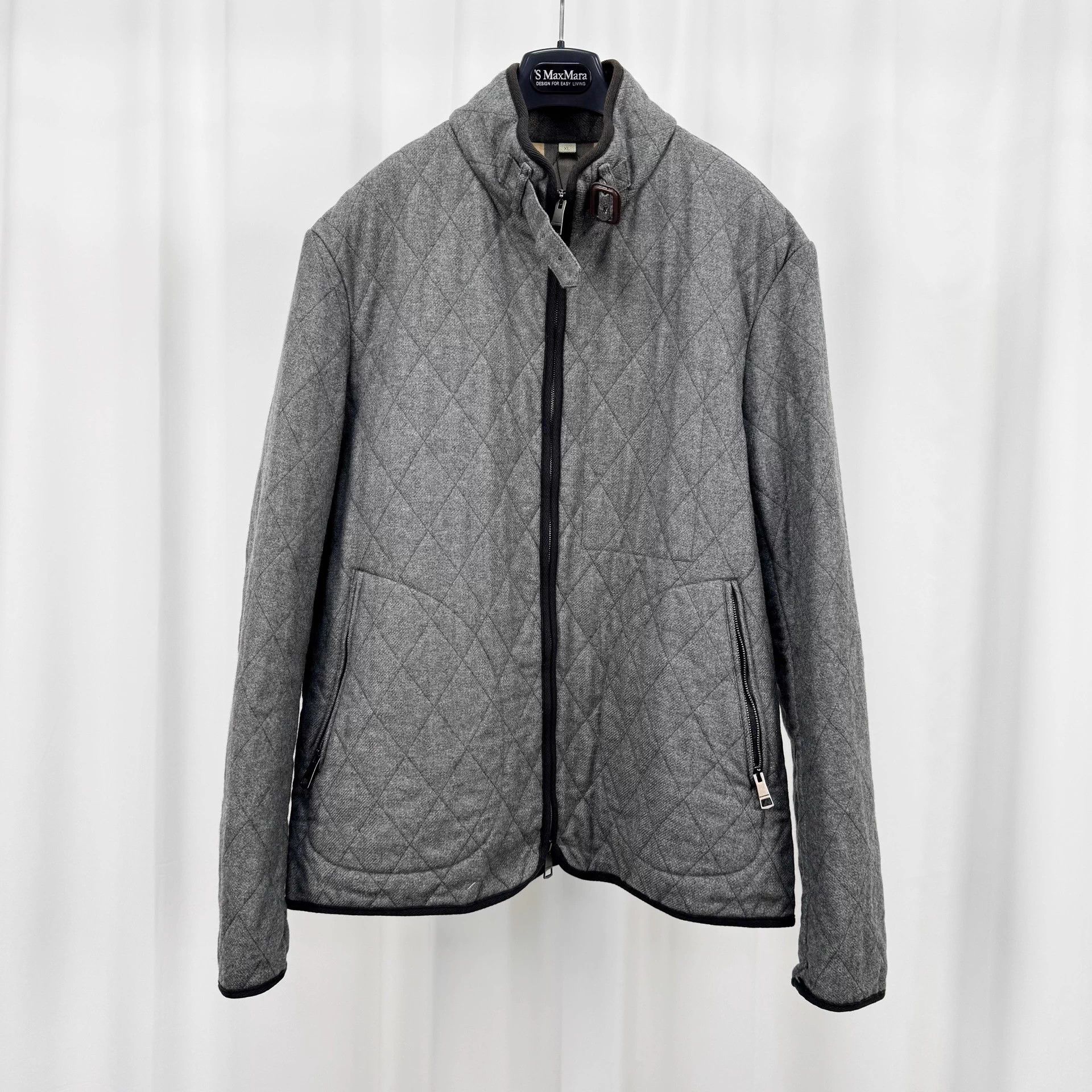 Burberry Burberry Wool-Cotton Check Lining XL 98New Jacket Size US XL / EU 56 / 4 - 1 Thumbnail