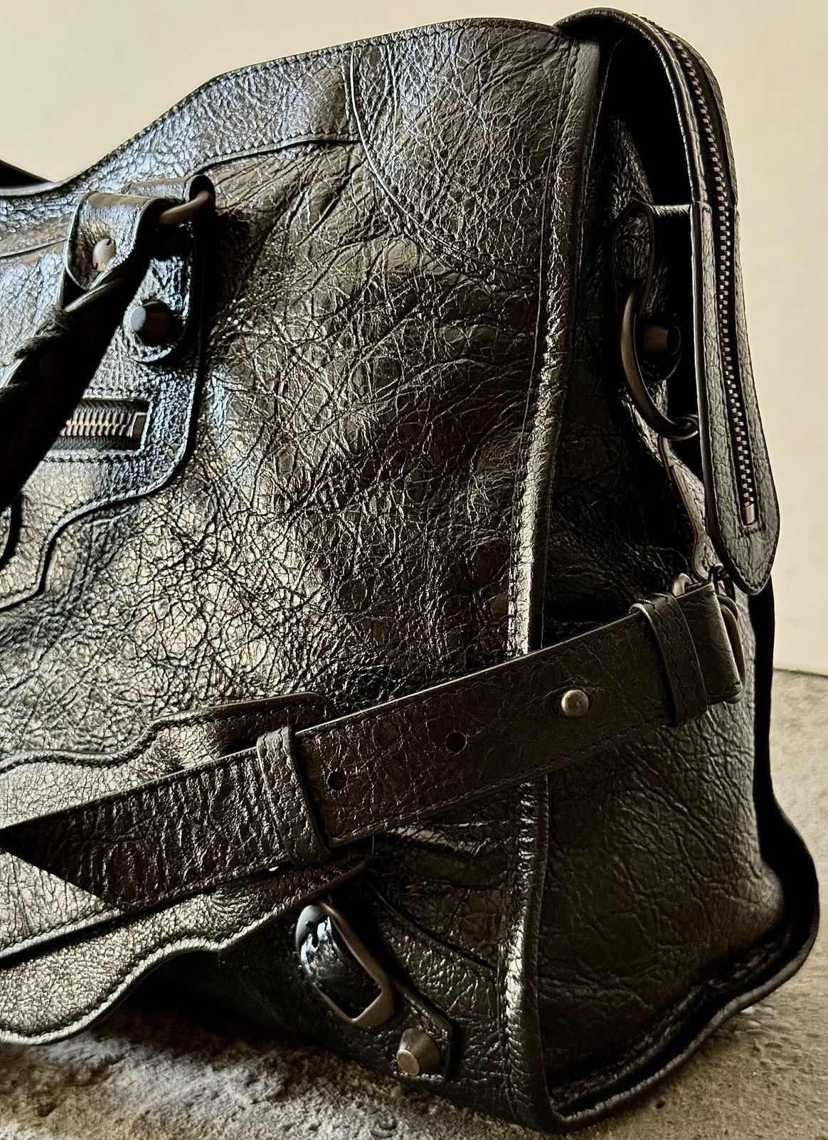Balenciaga Balenciaga - SS19/22 - Classic Le City Motorcycle - Lambskin Size ONE SIZE - 11 Thumbnail