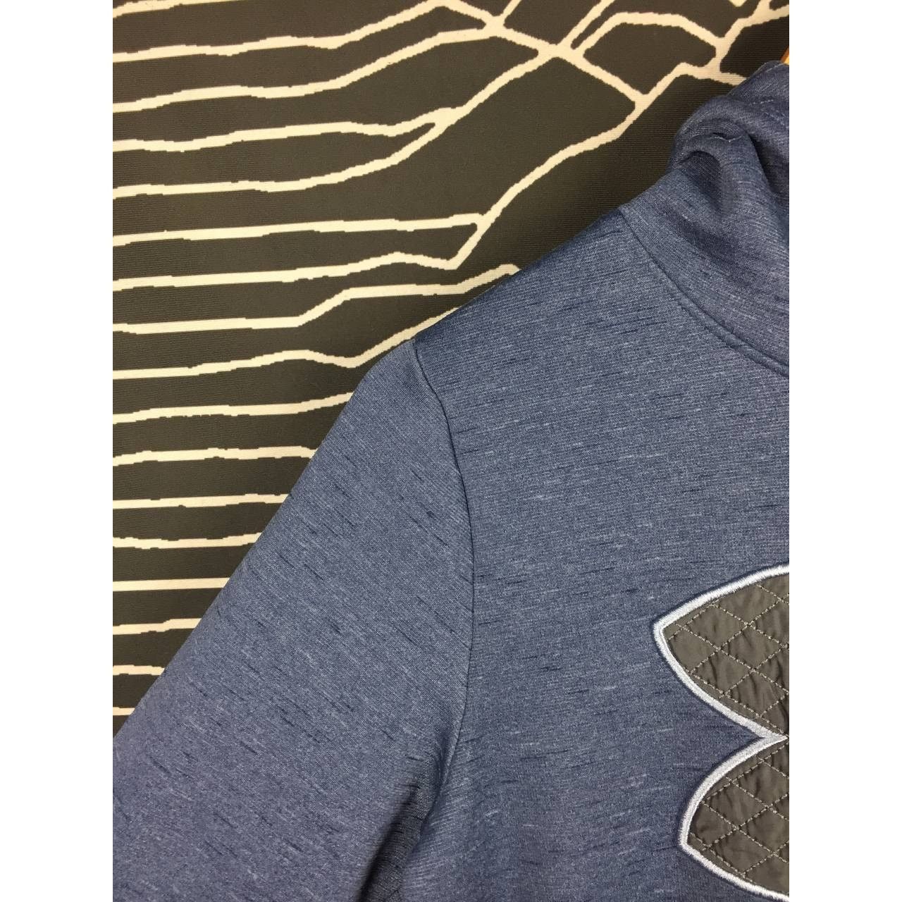Under Armour × Vintage Under Armour Storm ColdGear Big Logo Pullover Hoodie Size US S / EU 44-46 / 1 - 6 Thumbnail