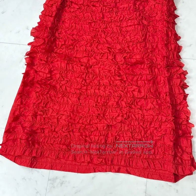 Comme des Garcons Comme Des Garcons size M Red lace skirt Size 25" / US 0 / IT 36 - 3 Thumbnail