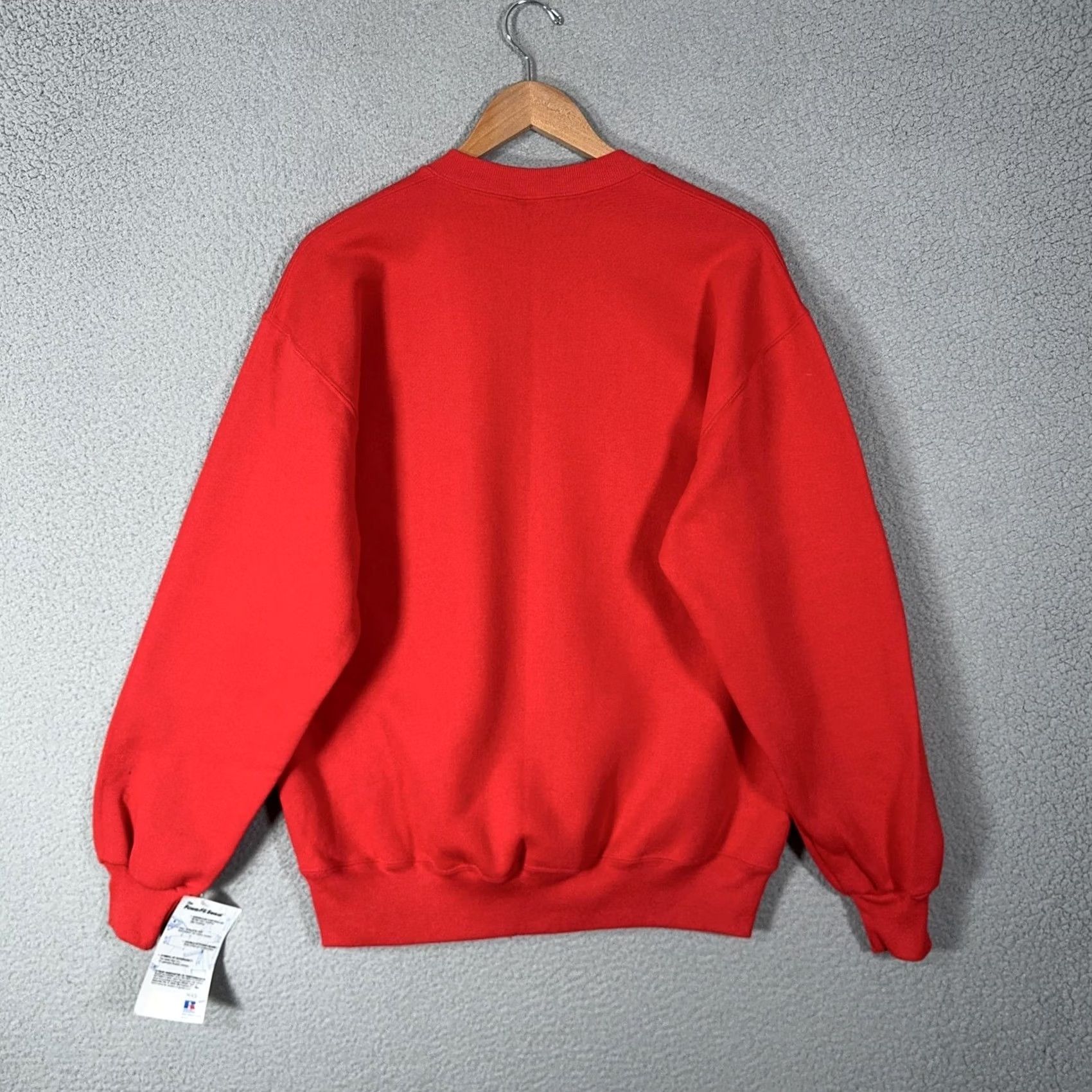 Russell Athletic VINTAGE Russell Athletic Sweatshirt Mens XL Red PowerFit Crew Made USA 90s Size US XL / EU 56 / 4 - 2 Thumbnail