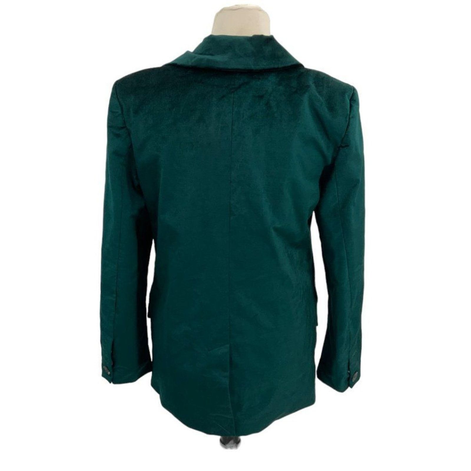 Free People Free People Velvet Ashby Double Breasted Blazer Jade Small Size S / US 4 / IT 40 - 9 Thumbnail