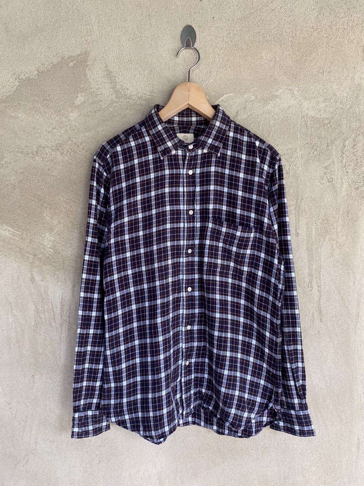 United Arrows Japanese Brand Beauty & Youth United Arrow Flannel Shirt Size US S / EU 44-46 / 1 - 2 Thumbnail
