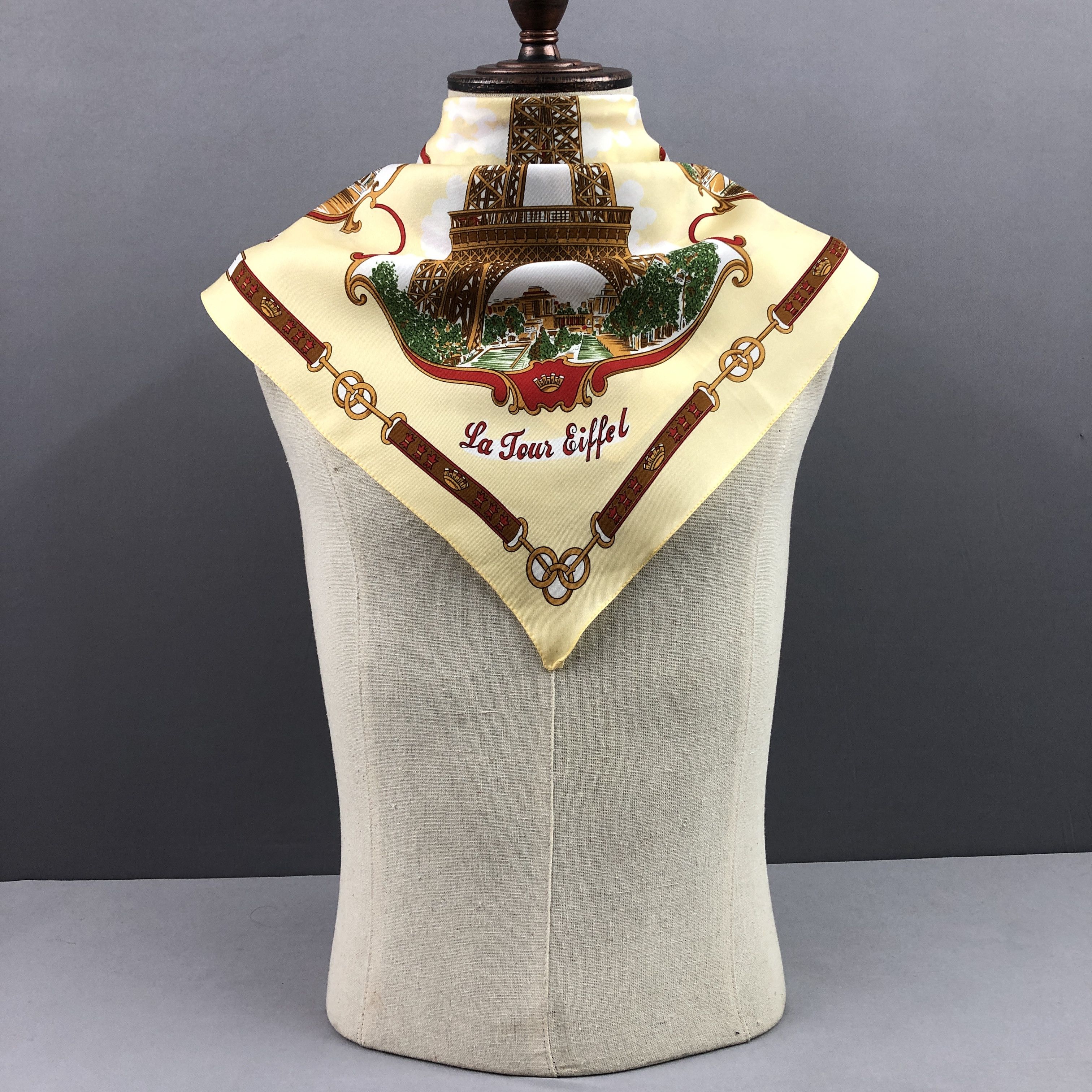 Other × Vintage Vintage Roger L Paris SILK Scarf Twill Stole Wraps Scarves Size ONE SIZE - 2 Thumbnail