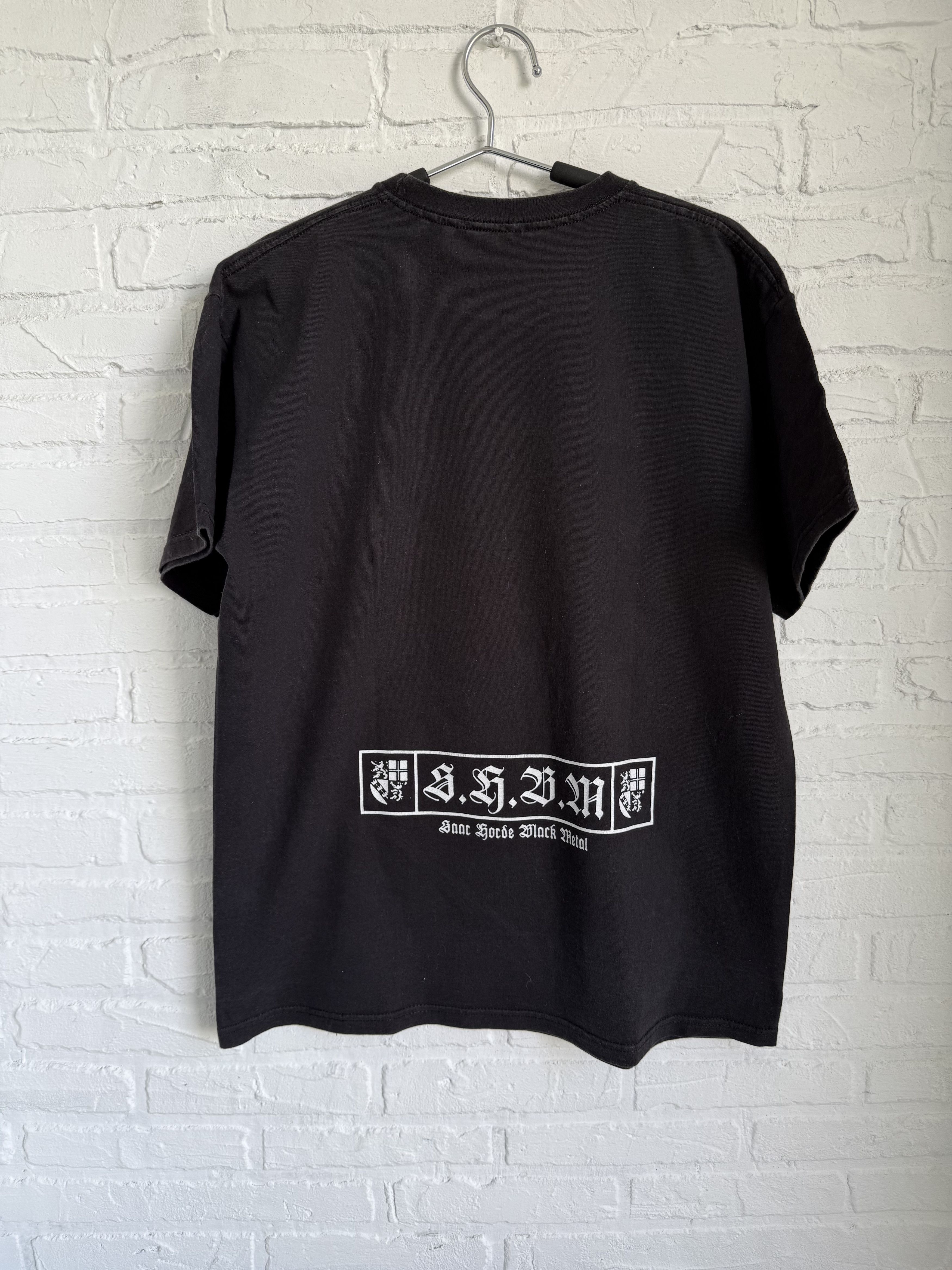 Band Tees × Vintage Vintage 2000s Frostland Black Metal t-shirt Size US L / EU 52-54 / 3 - 5 Thumbnail