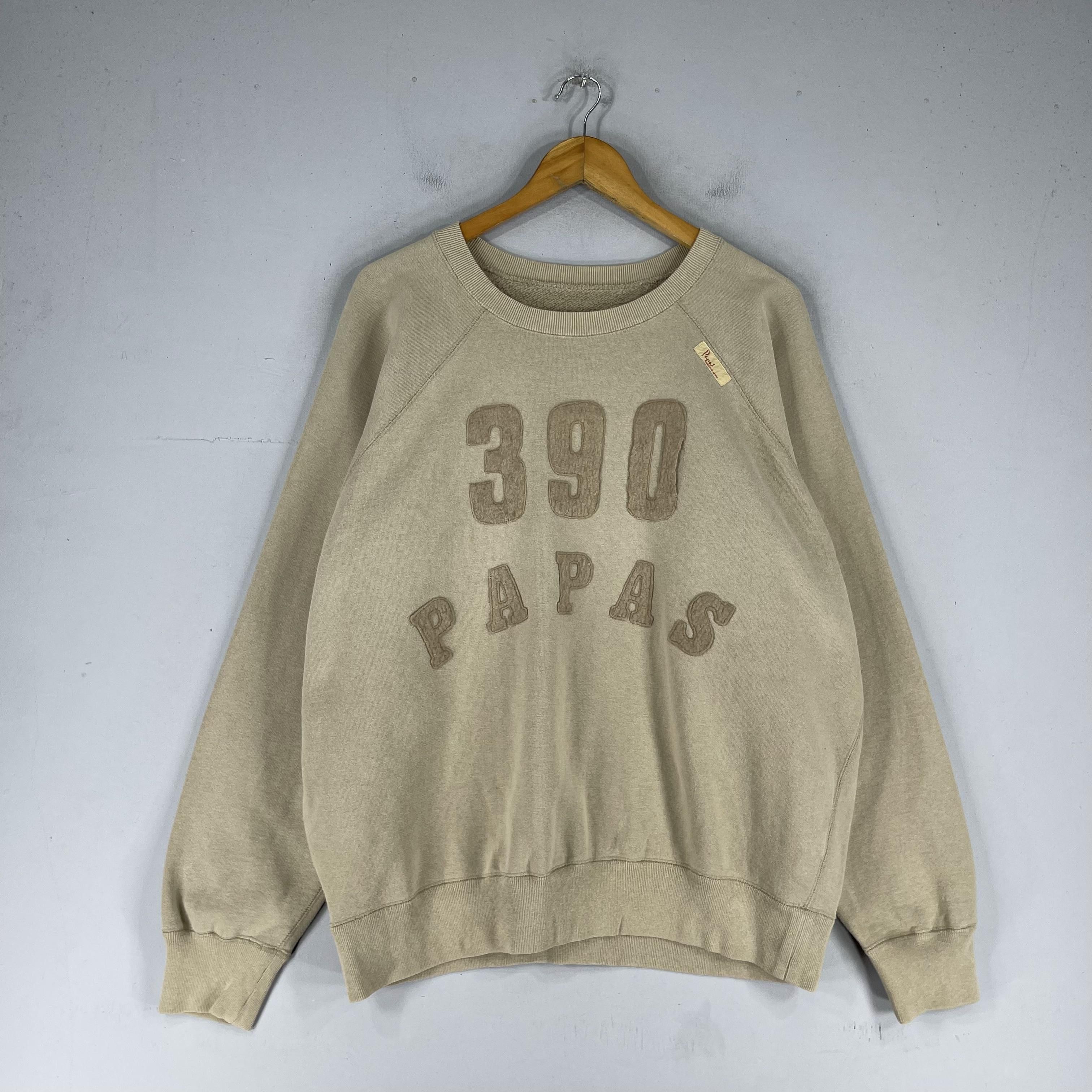 Designer × Japanese Brand × Vintage Vintage PAPAS Maniere De Heming Spellout Sweatshirt Size US L / EU 52-54 / 3 - 3 Thumbnail