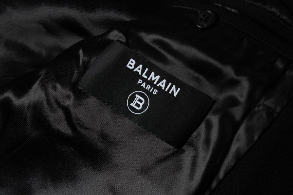 Balmain Balmain, Black and white bomber jacket Size US M / EU 48-50 / 2 - 7 Thumbnail