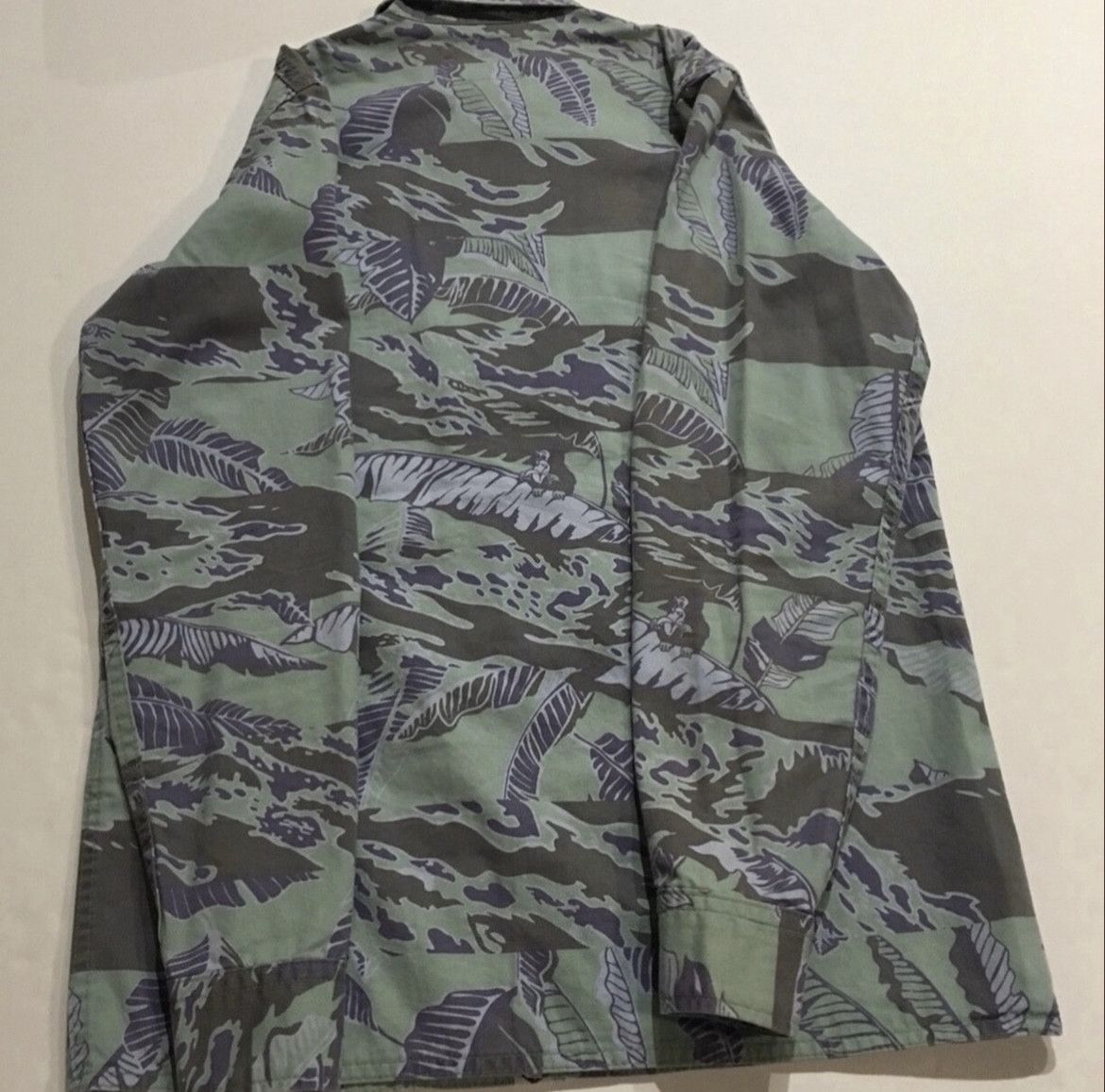 Bape Bape cut and sewn long sleeve button up shirt Size US S / EU 44-46 / 1 - 2 Thumbnail