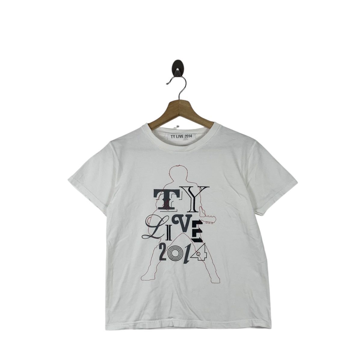 Vintage YOSHIDA TAKURO TY Live 2014 Tabi No Yado Concert Tee Shirt Size S / US 4 / IT 40 - 1 Thumbnail