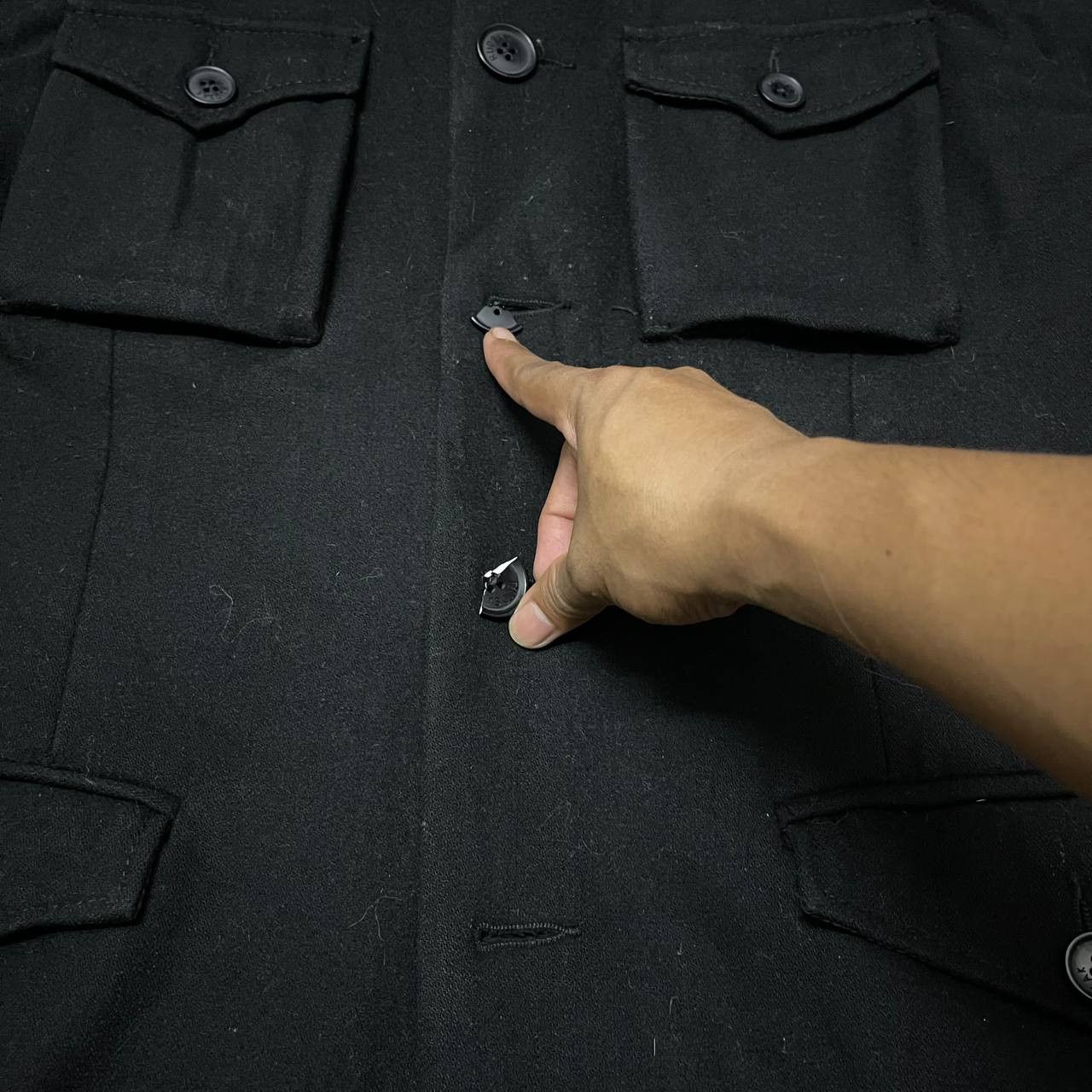 Rudsak Vintage Rudsak Wool Leather Jacket Size US XL / EU 56 / 4 - 7 Thumbnail