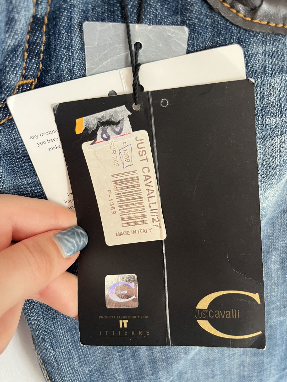 Just Cavalli Vintage Just Cavalli ITTIERRE Low Rise JeansY2K Size 27" / US 4 / IT 40 - 10 Thumbnail