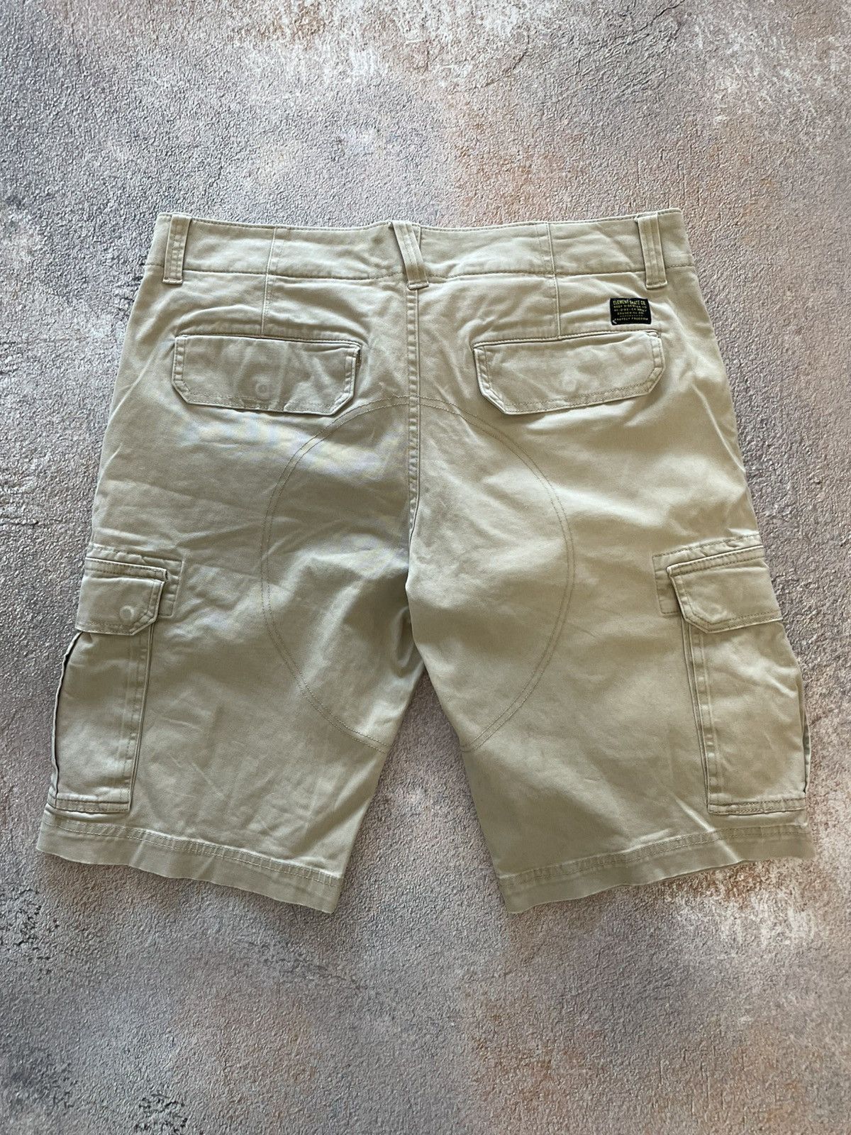 Element Vintage Element Heavy Cotton Cargo Shorts Size US 34 / EU 50 - 7 Thumbnail