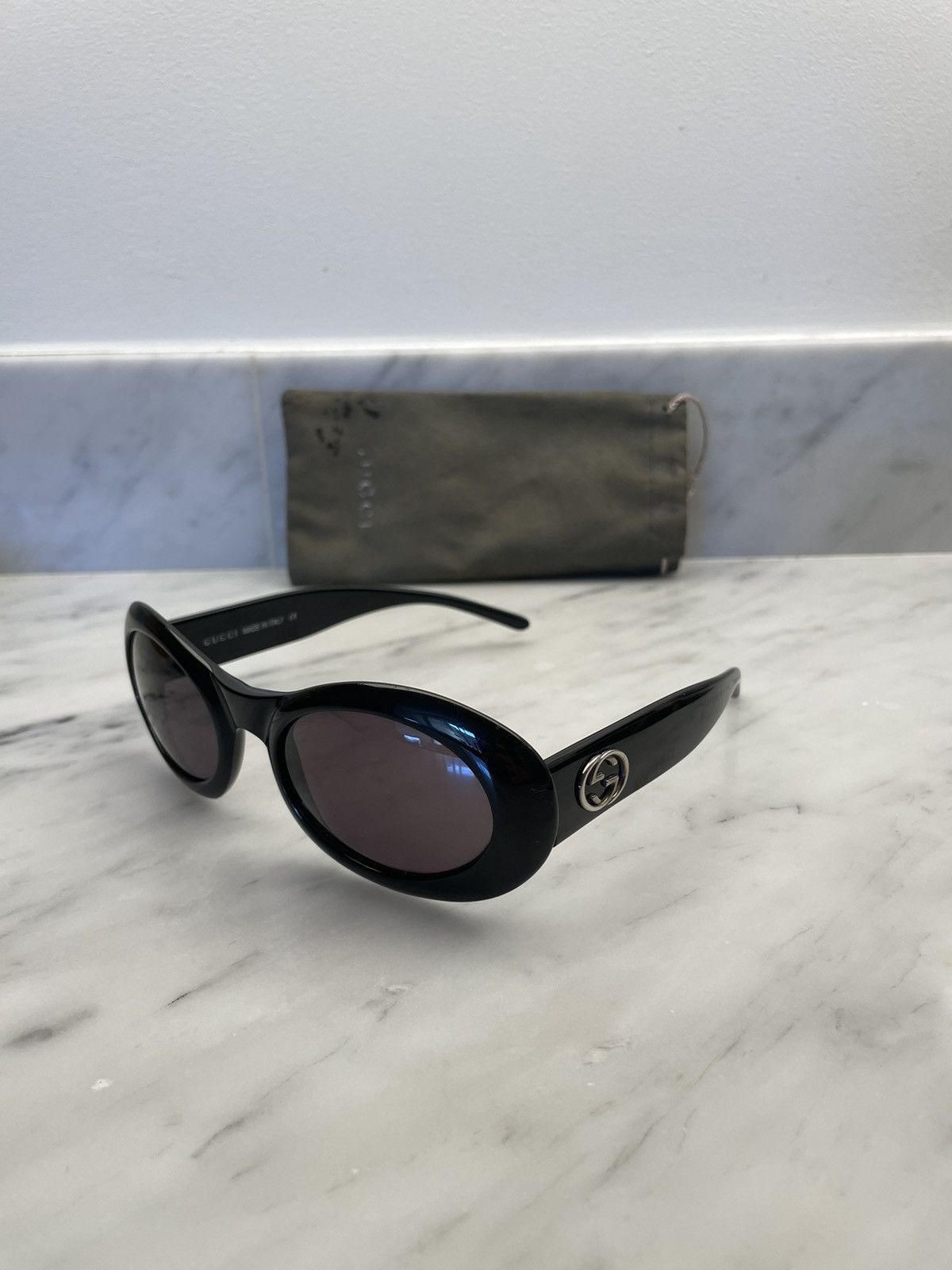Gucci Gucci x Tom Ford GG Logo Retro Square Vintage Y2k Sunglasses