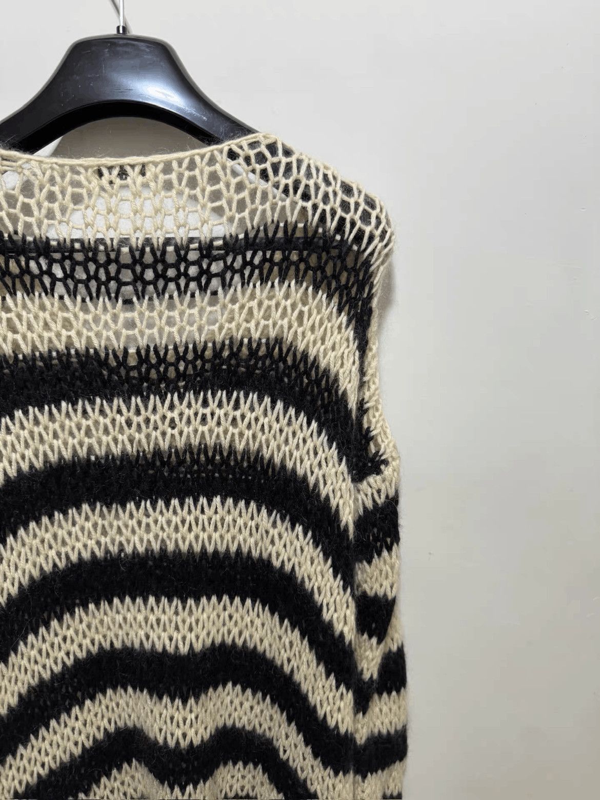 Saint Laurent Paris Saint Laurent Paris by Hedi 15AW Stripe Knitwear-2508 Size US XS / EU 42 / 0 - 4 Thumbnail