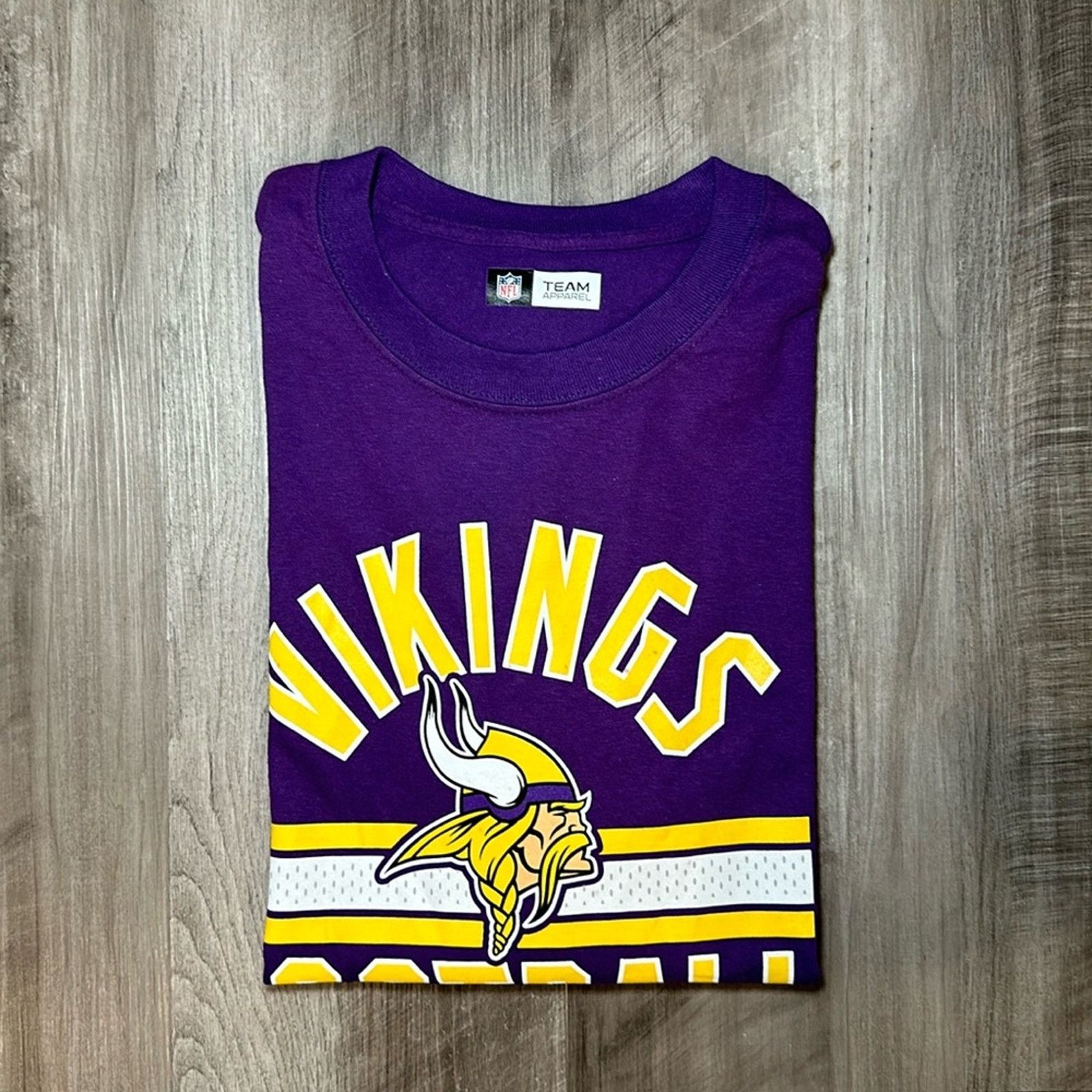 NFL Minnesota Vikings NFL Team Apparel Tee - Large Size US L / EU 52-54 / 3 - 1 Thumbnail