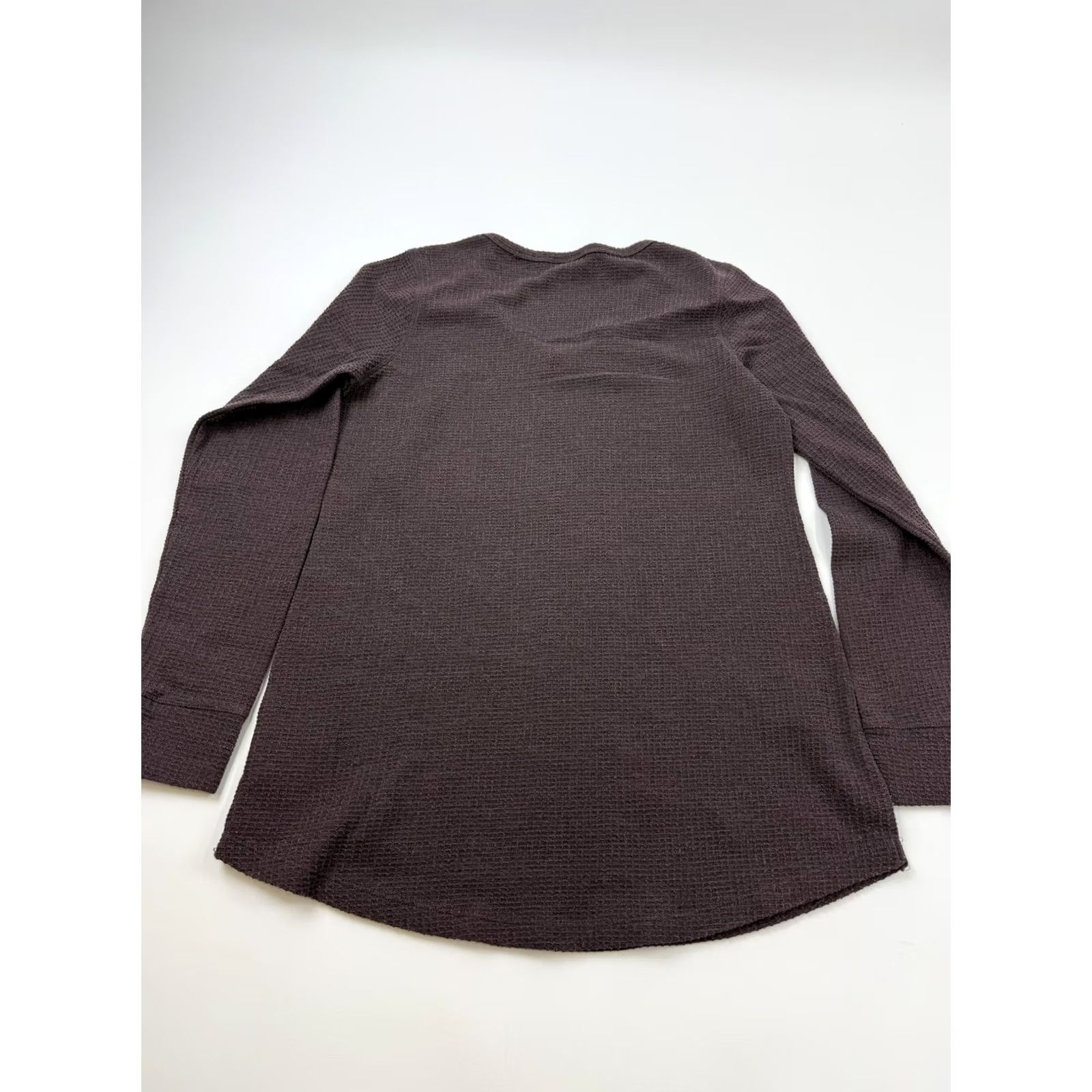 Vintage Columbia Shirt Womens Medium Purple V Neck Thermal Waffle Knit Tunic Top Size M / US 6-8 / IT 42-44 - 7 Thumbnail
