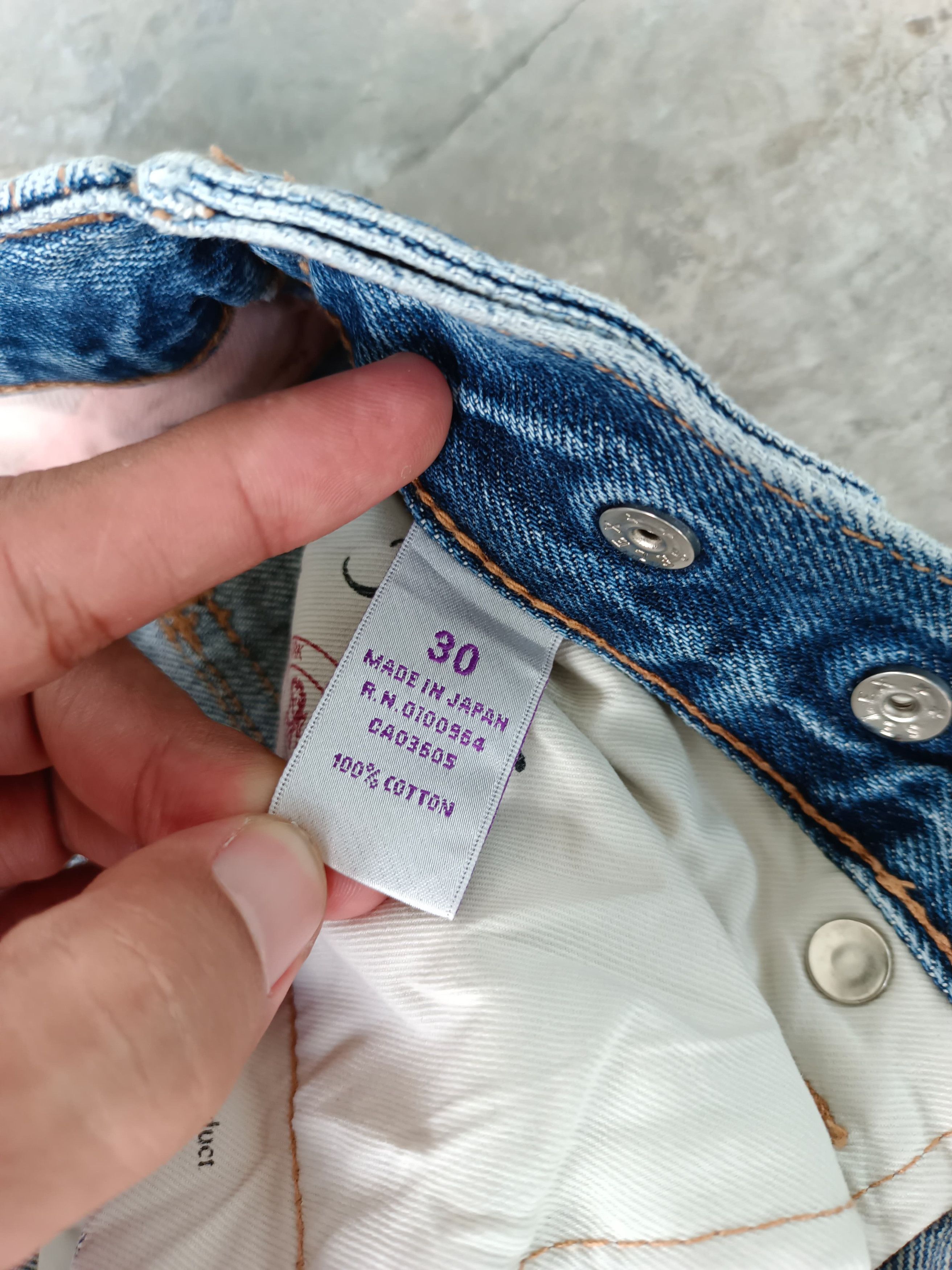 Japanese Brand × Prps Prps Distressed Jeans Size US 30 / EU 46 - 8 Thumbnail