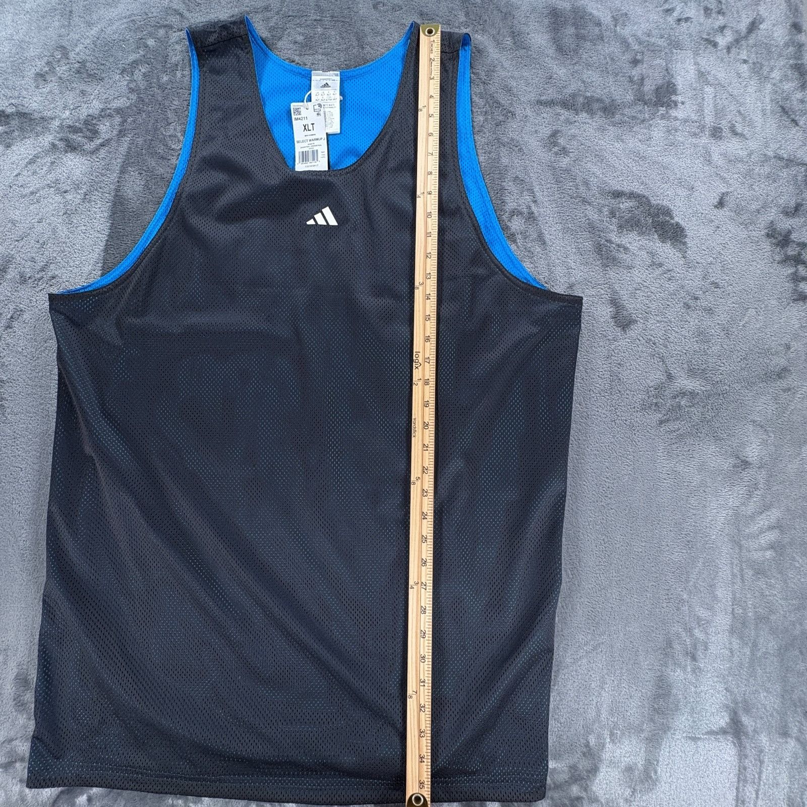 Adidas Adidas Select Warmup Basketball Jersey Men XLT Reversible Me Size US XL / EU 56 / 4 - 7 Thumbnail