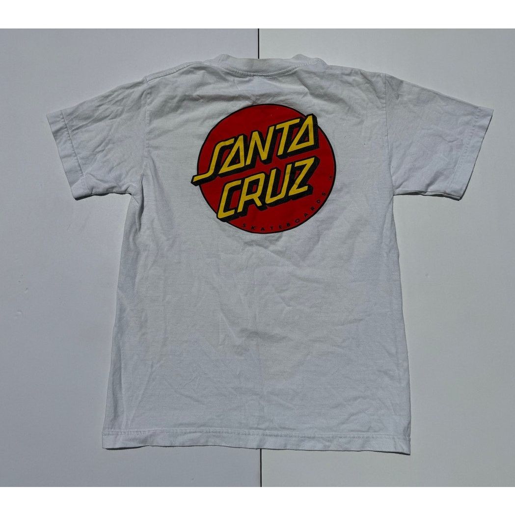Other Santa Cruz White T-Shirt Men’s Size S Classic Dot Logo Size US S / EU 44-46 / 1 - 3 Thumbnail