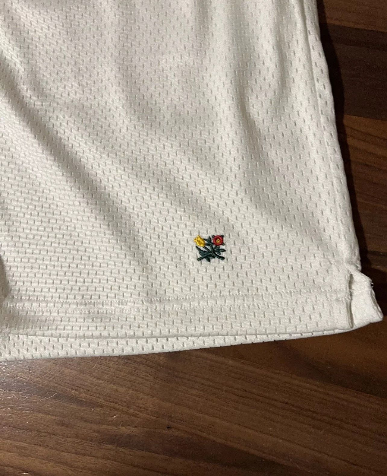 Aime Leon Dore Aime Leon Dore ALD Crest Gym Short White Mesh Shorts Large Size US 34 / EU 50 - 2 Thumbnail