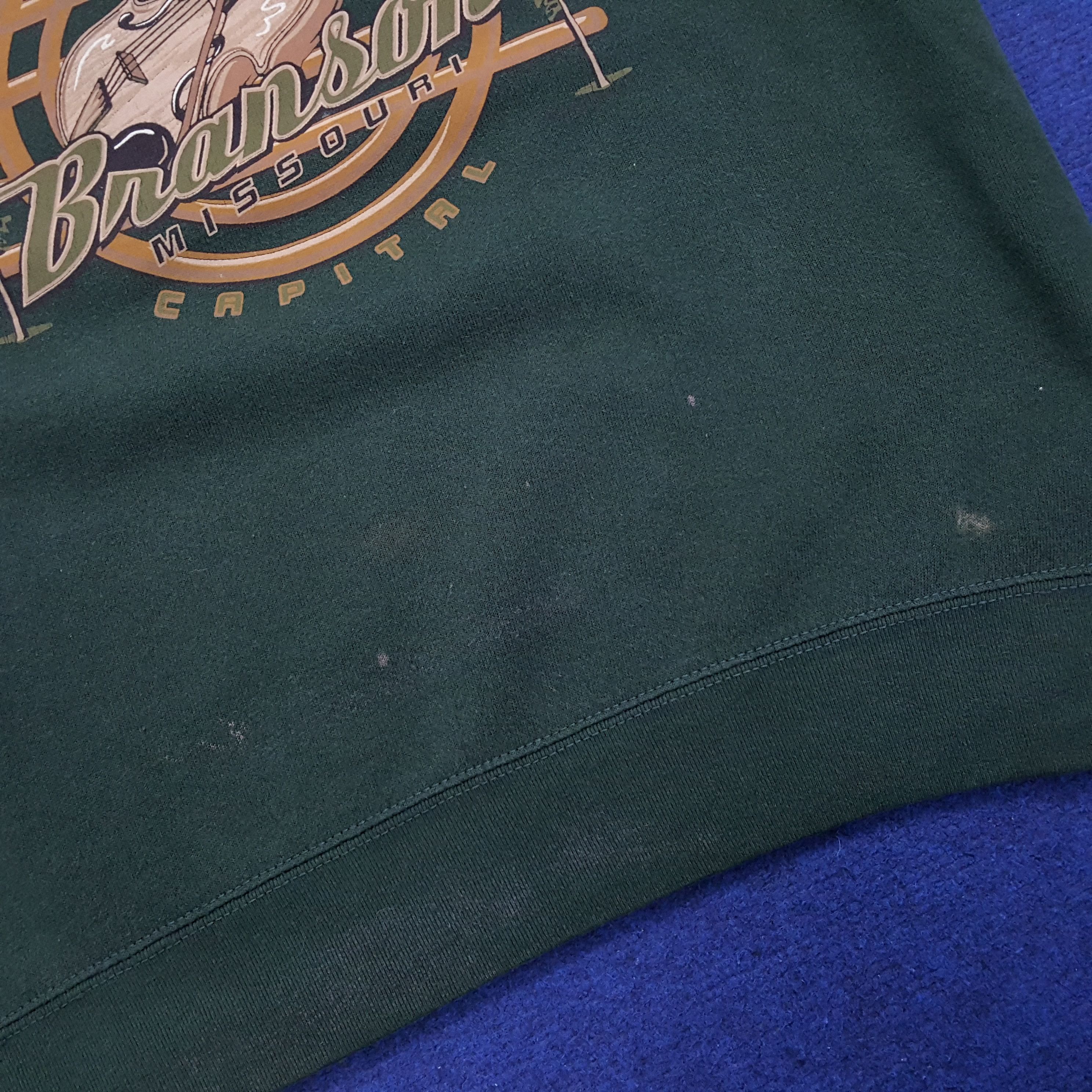 Vintage Vintage BRANSON MISSOURI CAPITAL Music Sweatshirt Size US L / EU 52-54 / 3 - 9 Thumbnail